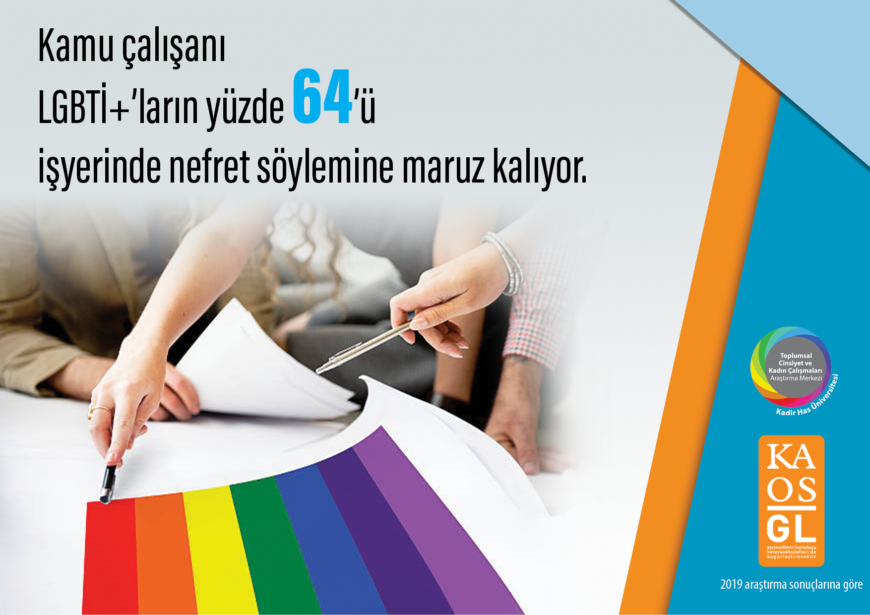 Kamu çalışanı LGBTİ+’ların yüzde 64’ü nefret söylemine maruz kalıyor | Kaos GL - LGBTİ+ Haber Portalı