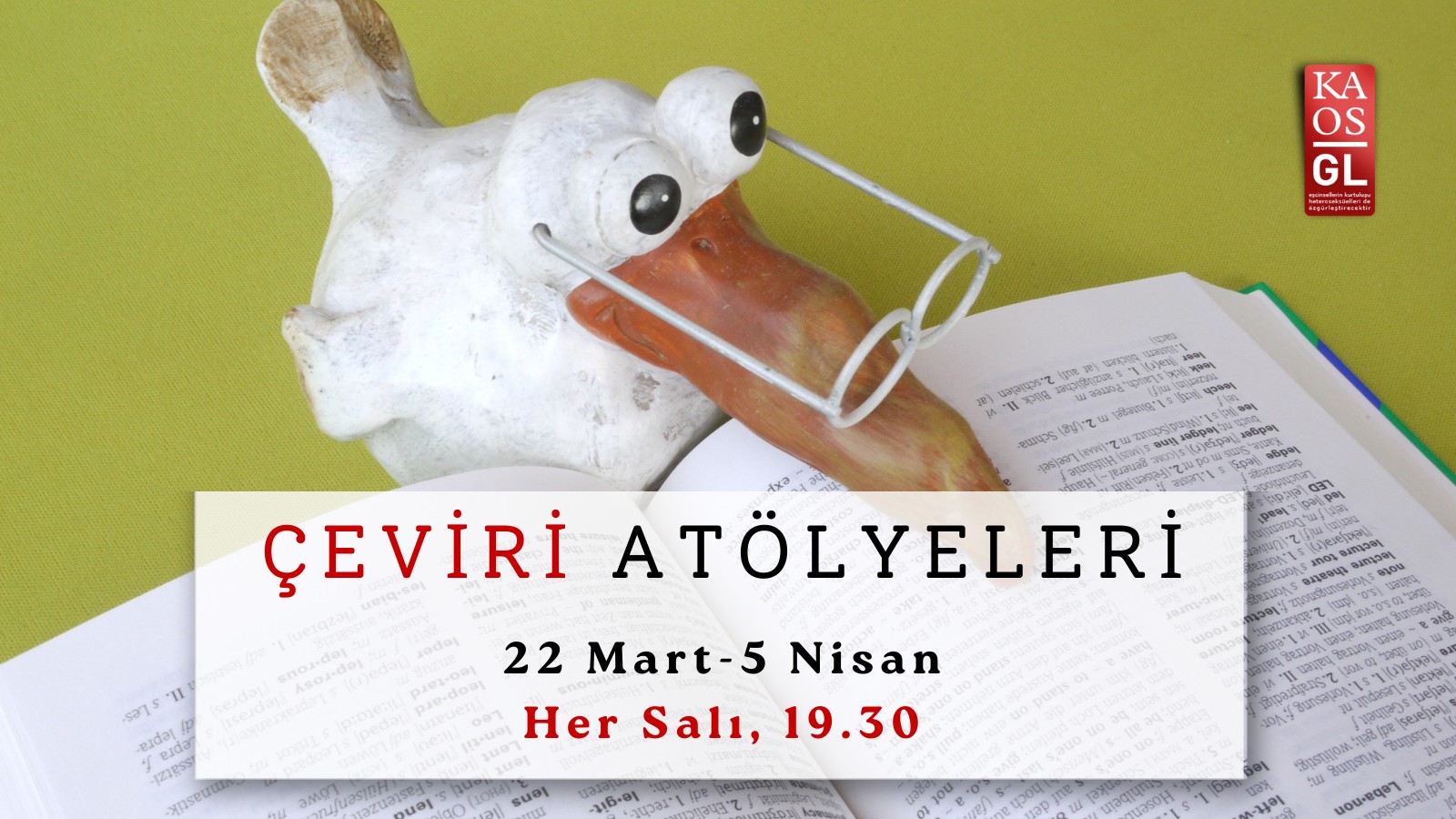 Kaos GL çeviri atölyeleri başlıyor! Kaos GL - LGBTİ+ Haber Portalı