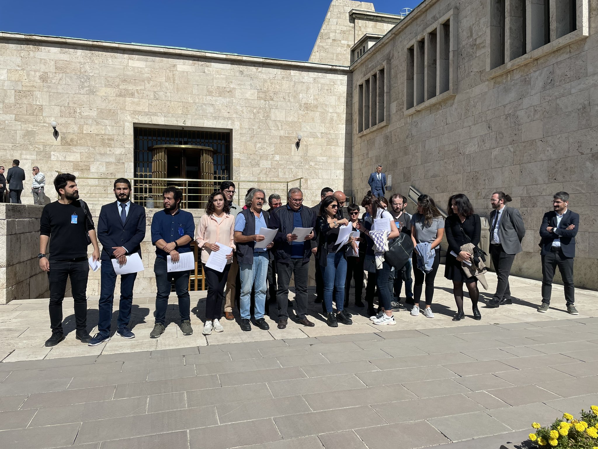 Kaos GL was at the Turkish Grand National Assembly against the censorship law Kaos GL - News Portal for LGBTI+