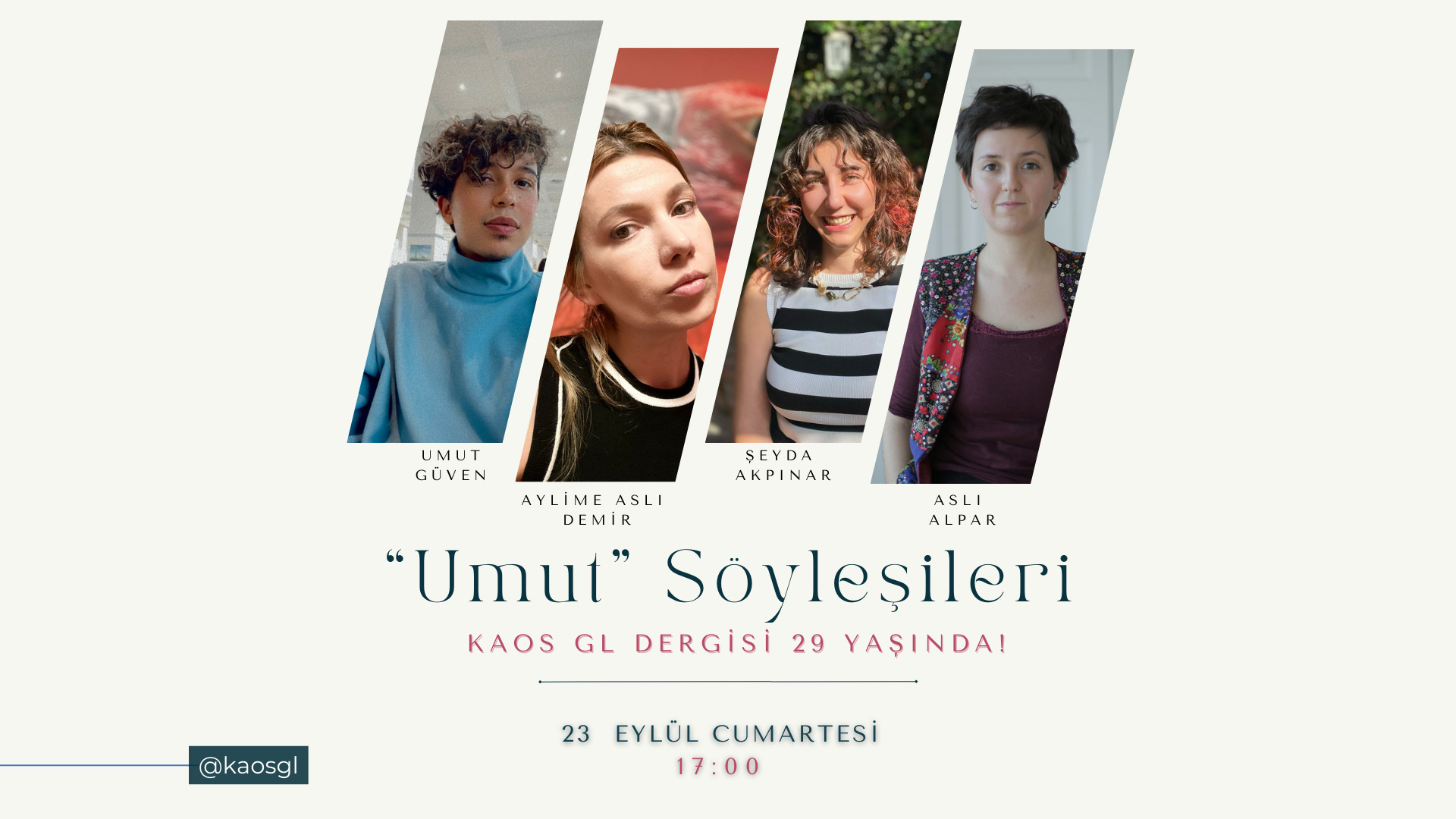 Kaos GL Dergi doğum gününü "Umut Söyleşileri"yle kutlayacak | Kaos GL - LGBTİ+ Haber Portalı Haber