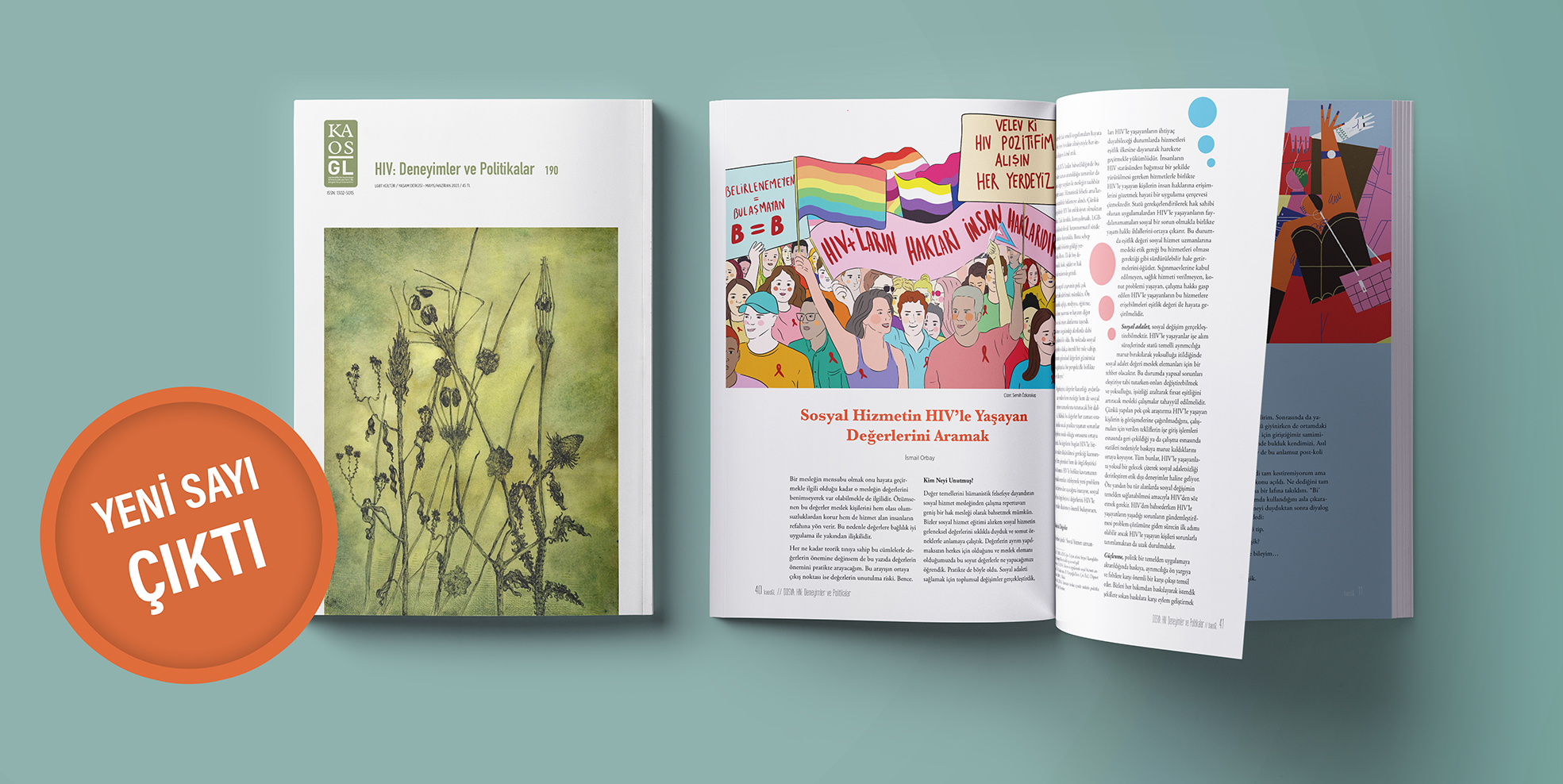 Kaos GL Dergisi “HIV: Deneyimler ve Politikalar” sayısı çıktı! | Kaos GL - LGBTİ+ Haber Portalı Haber