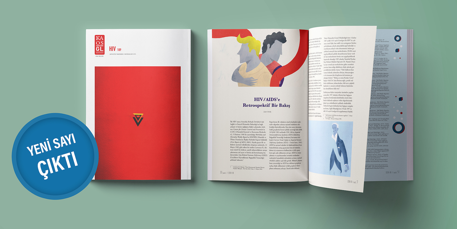 Kaos GL Dergisi “HIV” sayısı çıktı! | Kaos GL - LGBTİ+ Haber Portalı Haber