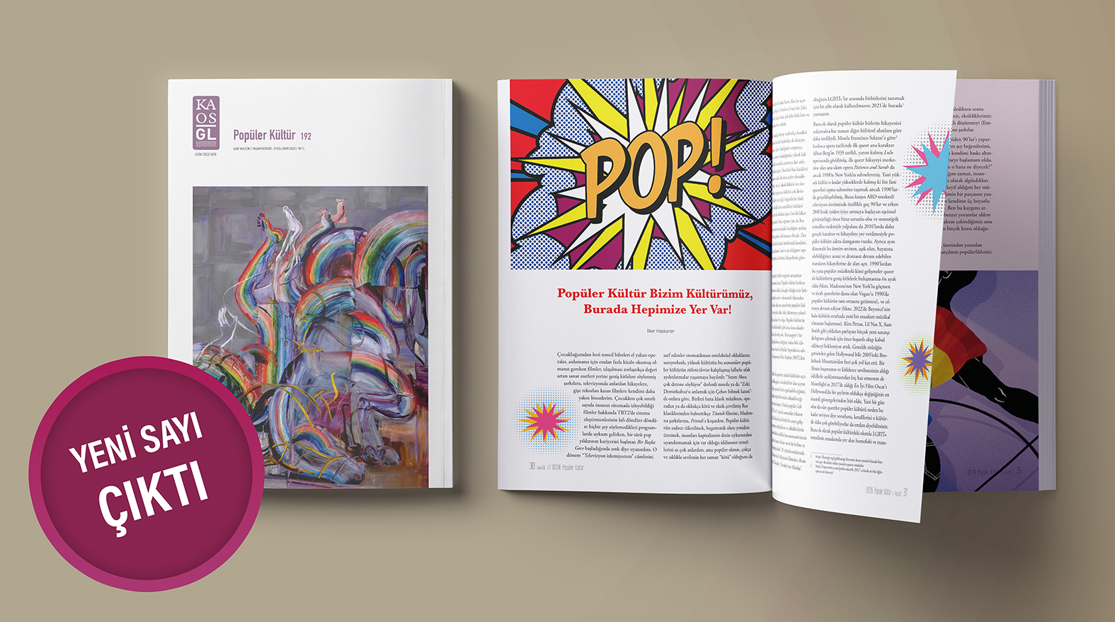 Kaos GL Dergisi “Popüler Kültür” sayısı çıktı! | Kaos GL - LGBTİ+ Haber Portalı Haber