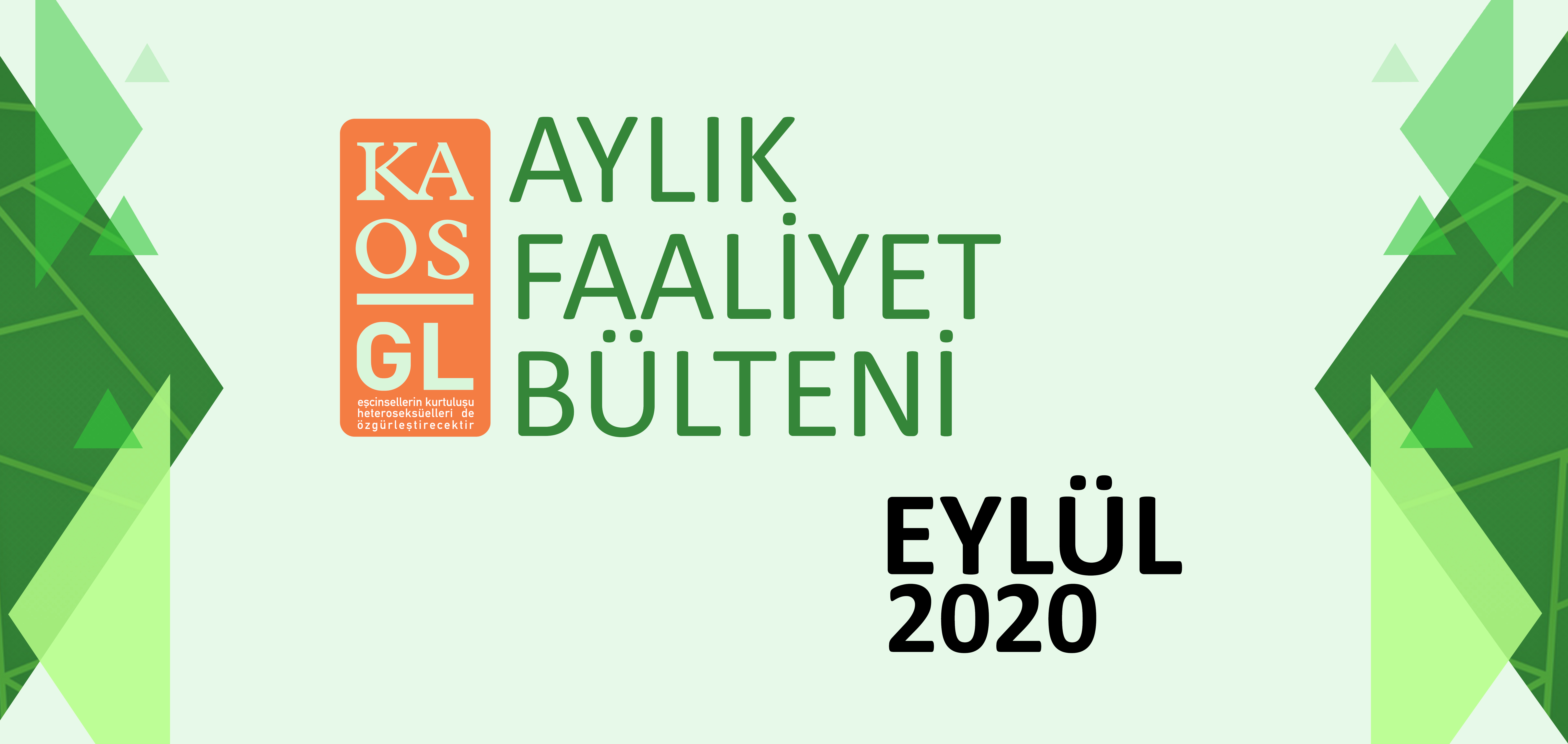 Kaos GL Eylül 2020 faaliyetleri… | Kaos GL - LGBTİ+ Haber Portalı