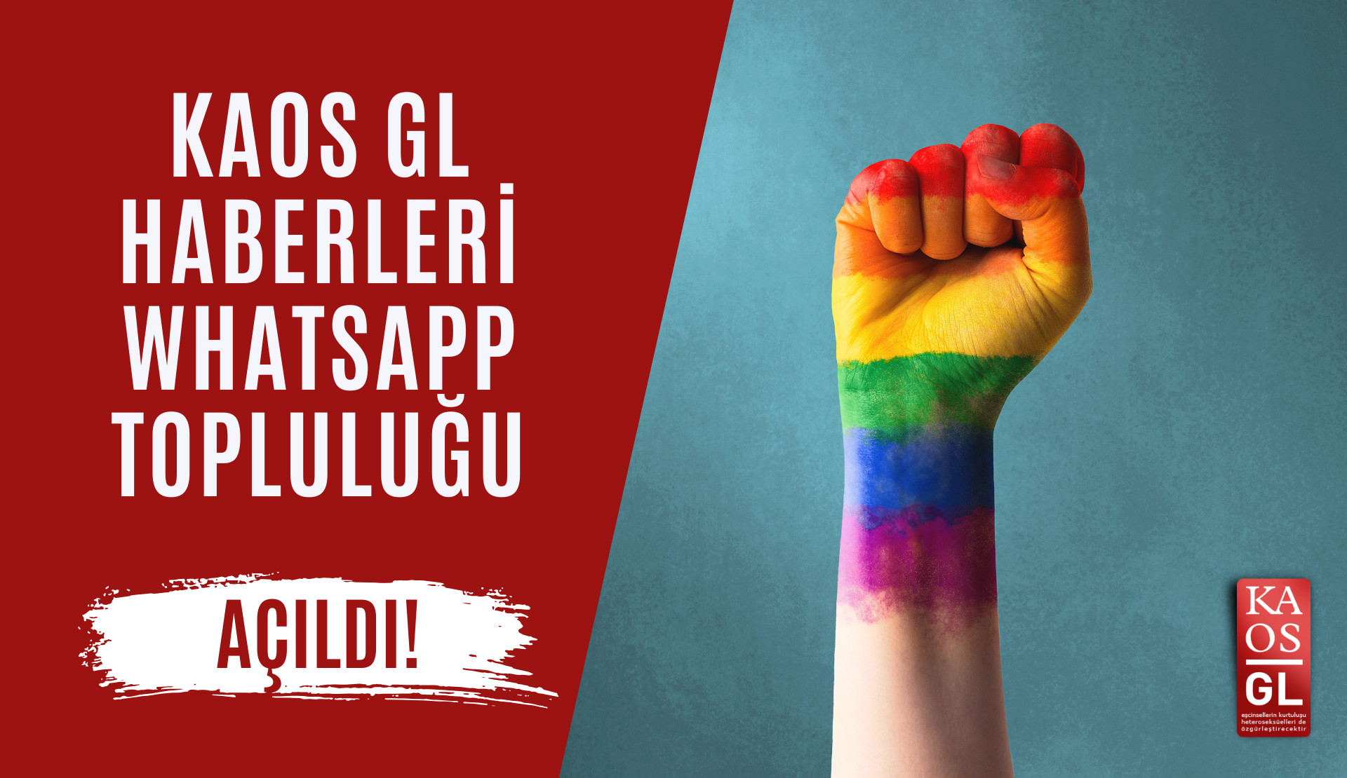 Kaos GL Haberleri WhatsApp topluluğu açıldı! | Kaos GL - LGBTİ+ Haber Portalı Haber