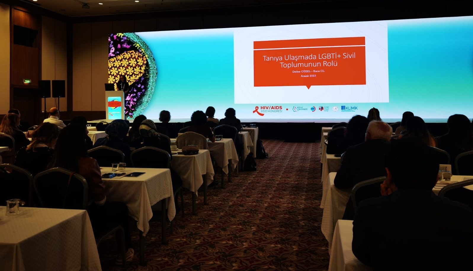 Kaos GL, HIV/AIDS 2023 Kongresi’nde: “Toplum sağlığı çalışmaları için LGBTİ+ örgütlerini destekleyin” | Kaos GL - LGBTİ+ Haber Portalı Haber
