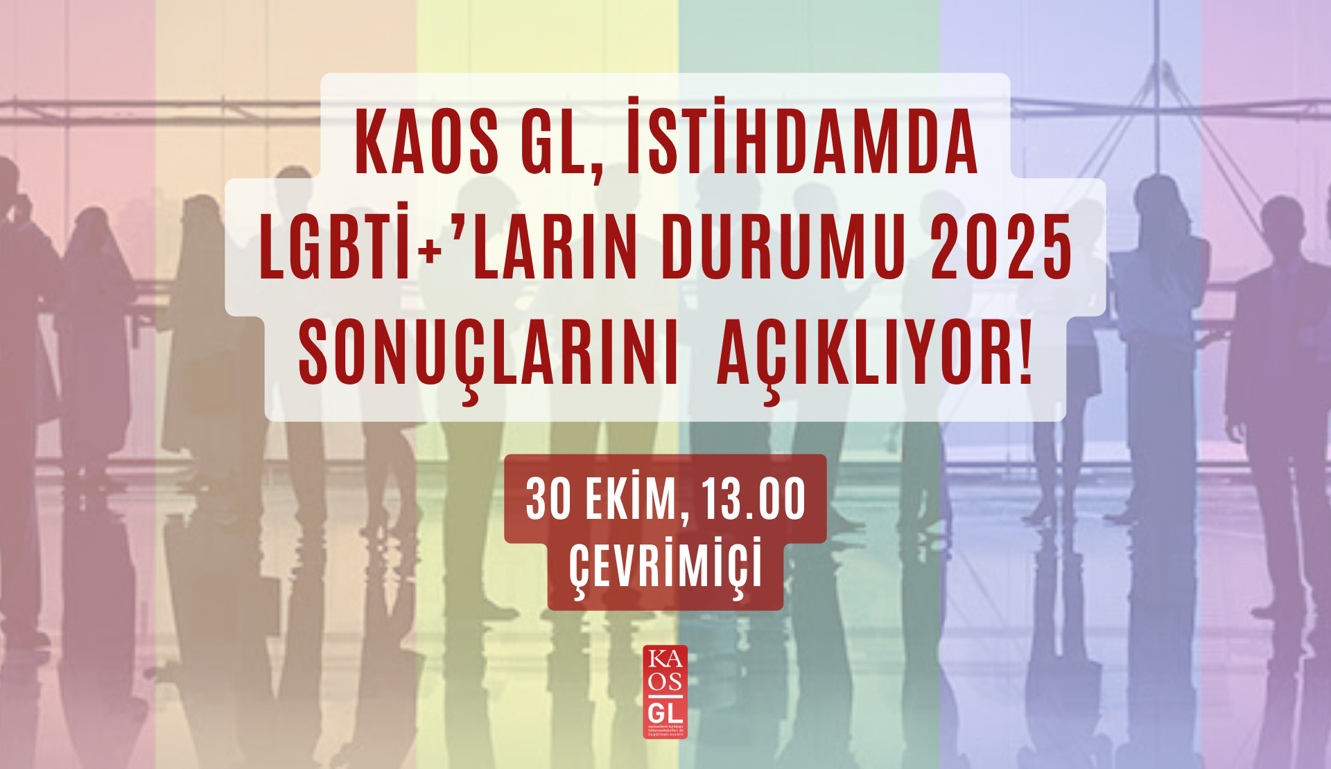 Kaos GL, İstihdamda LGBTİ+’ların Durumu 2025 sonuçlarını açıklıyor! | Kaos GL - LGBTİ+ Haber Portalı