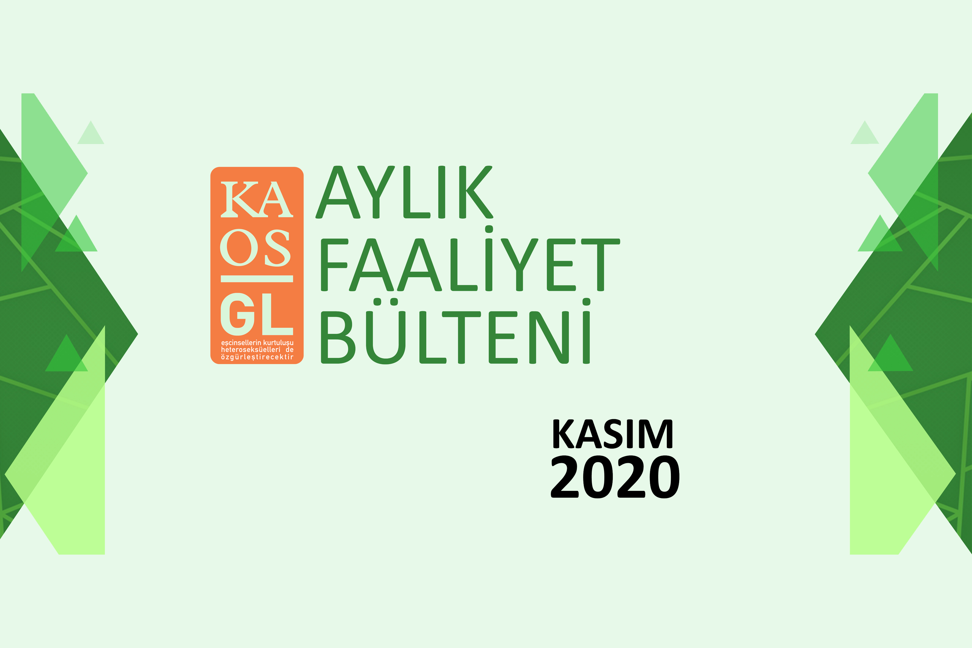 Kaos GL Kasım faaliyetleri… Kaos GL - LGBTİ+ Haber Portalı