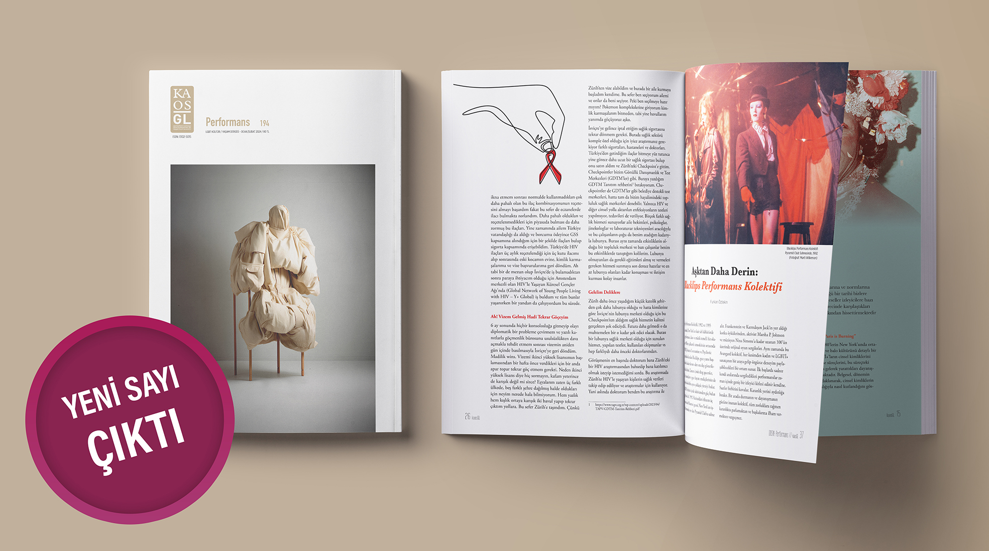 Kaos GL Magazine’s latest issue “Performance” is out! | Kaos GL - News Portal for LGBTI+ News