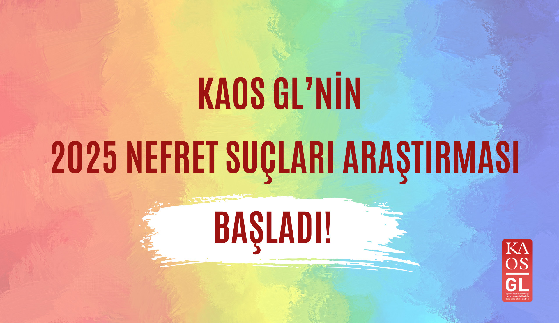 Kaos GL’nin 2025 nefret suçları araştırması başladı! Kaos GL - LGBTİ+ Haber Portalı