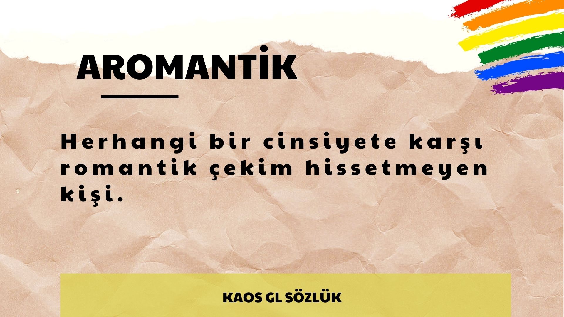 Kaos GL Sözlük: Aromantik Kaos GL - LGBTİ+ Haber Portalı