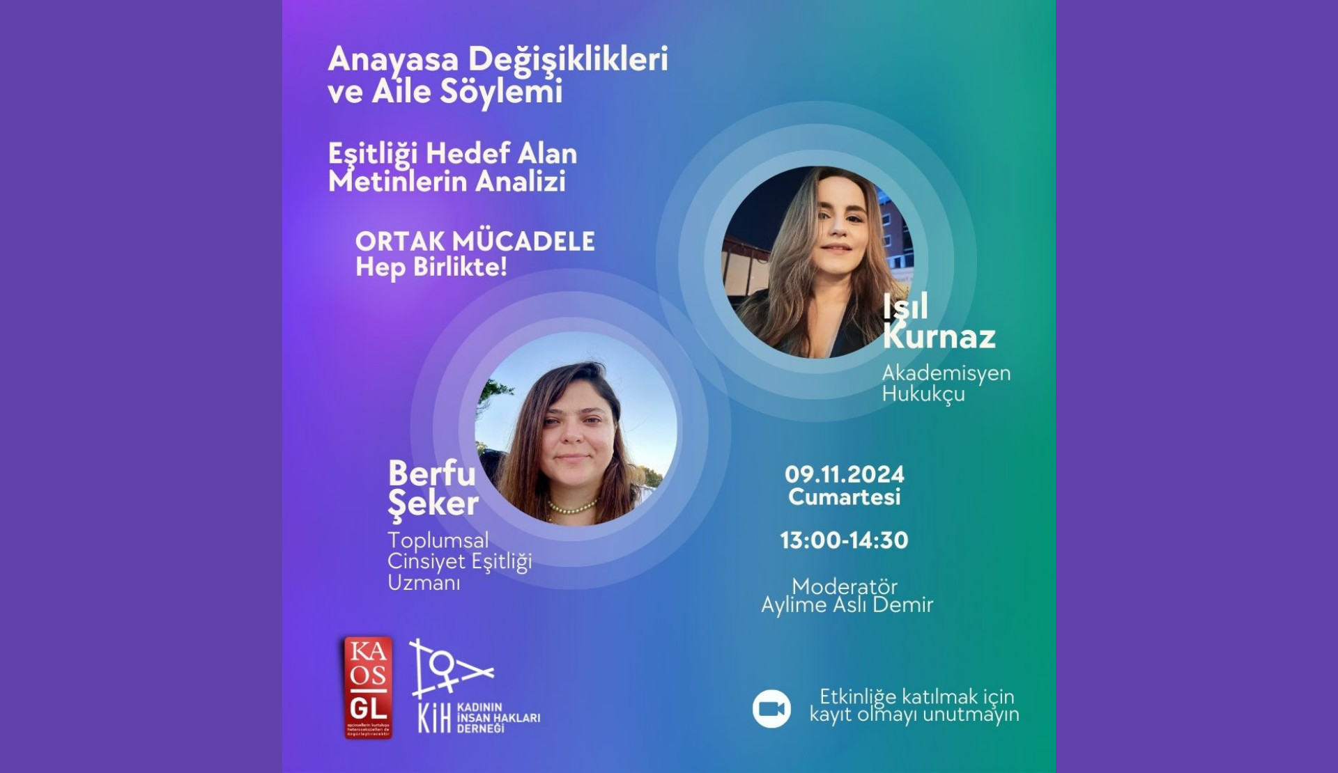 Kaos GL ve KİH, “Ortak Mücadele Hep Birlikte” kampanyasına devam ediyor! | Kaos GL - LGBTİ+ Haber Portalı Haber