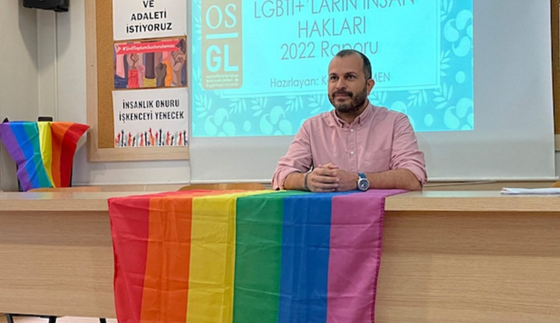 Kerem Dikmen: “Türkiye’de LGBTİ+’lara yönelik baskı ve yaptırımlar arttı” Kaos GL - LGBTİ+ Haber Portalı