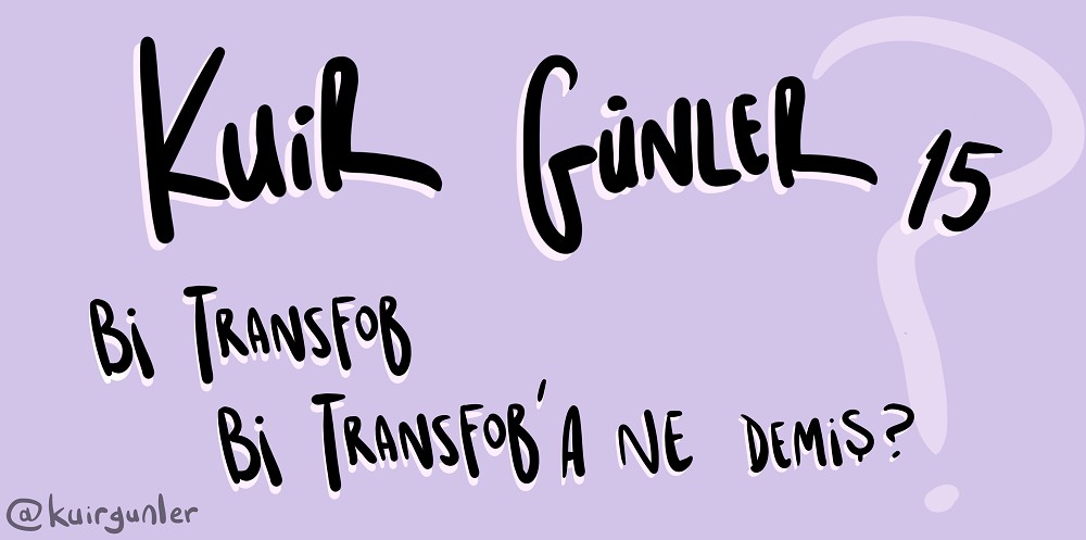 Kuir Günler: Tekerleme | Kaos GL - LGBTİ+ Haber Portalı