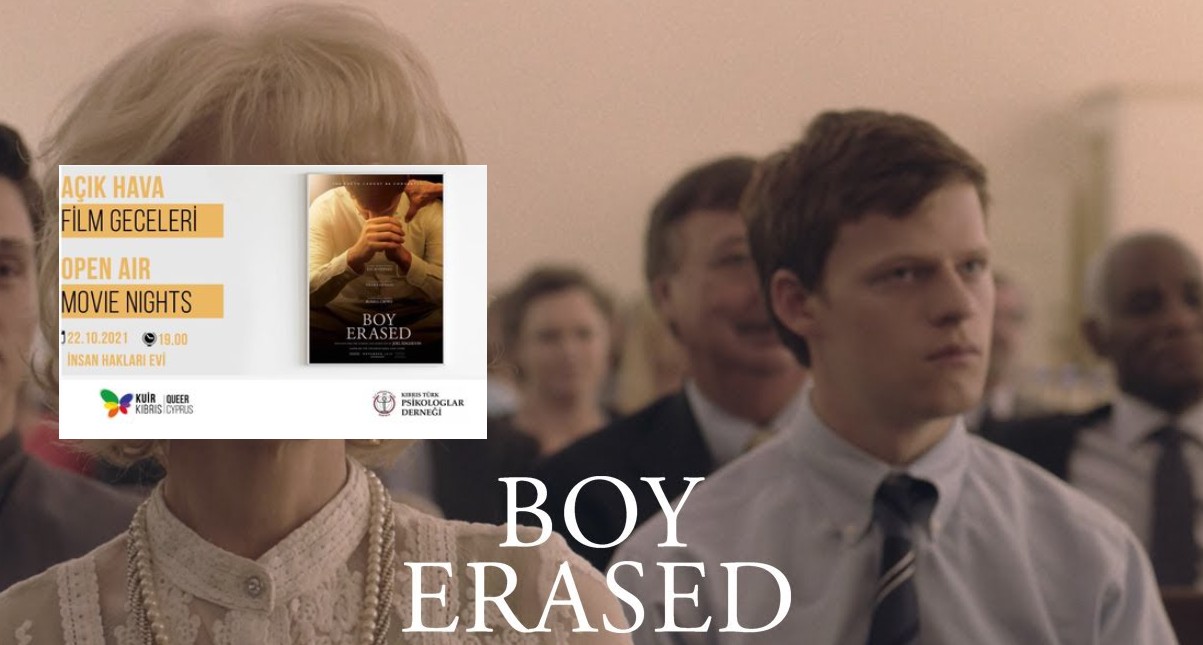 Kuir Kıbrıs Açık Hava Film Geceleri: Boy Erased | Kaos GL - LGBTİ+ Haber Portalı Haber