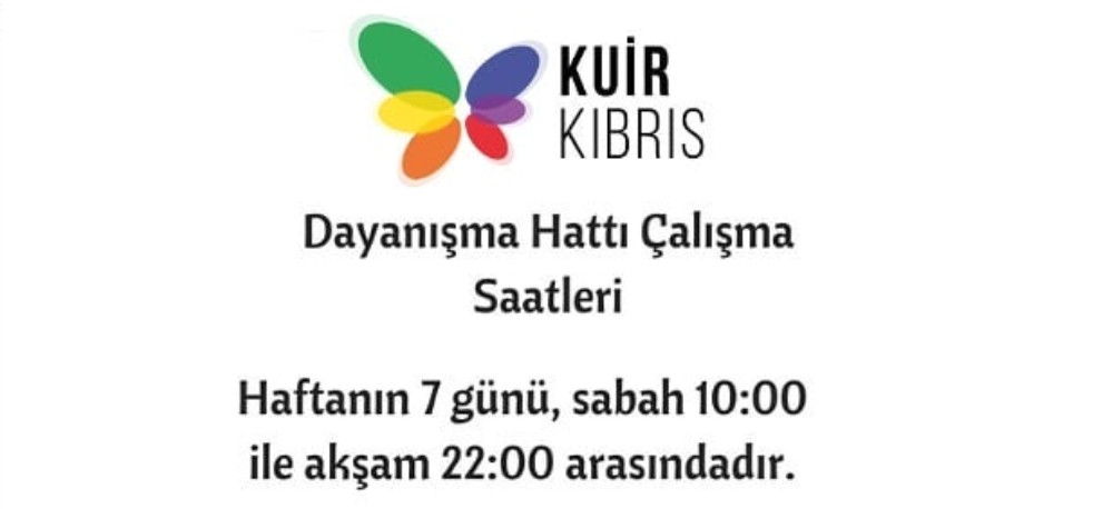 Kuir Kıbrıs Dayanışma Hattı telefonlarınızı bekliyor Kaos GL - LGBTİ+ Haber Portalı