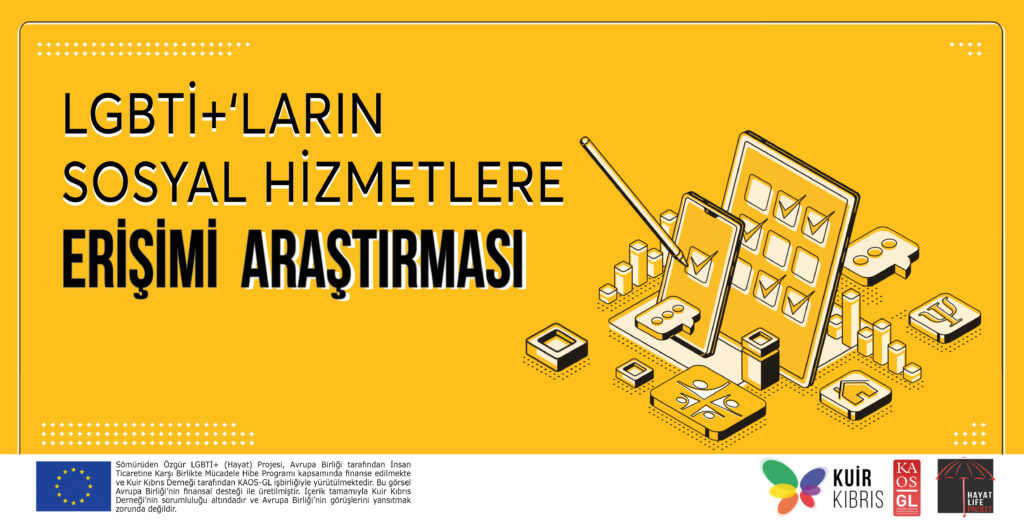 Kuir Kıbrıs LGBTİ+’ların sosyal hizmetlere erişimini araştıracak Kaos GL - LGBTİ+ Haber Portalı