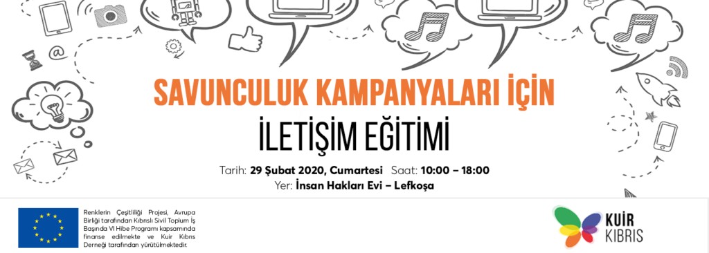 Kuir Kıbrıs’tan “Savunuculuk Kampanyaları için İletişim Eğitimi” | Kaos GL - LGBTİ+ Haber Portalı Haber