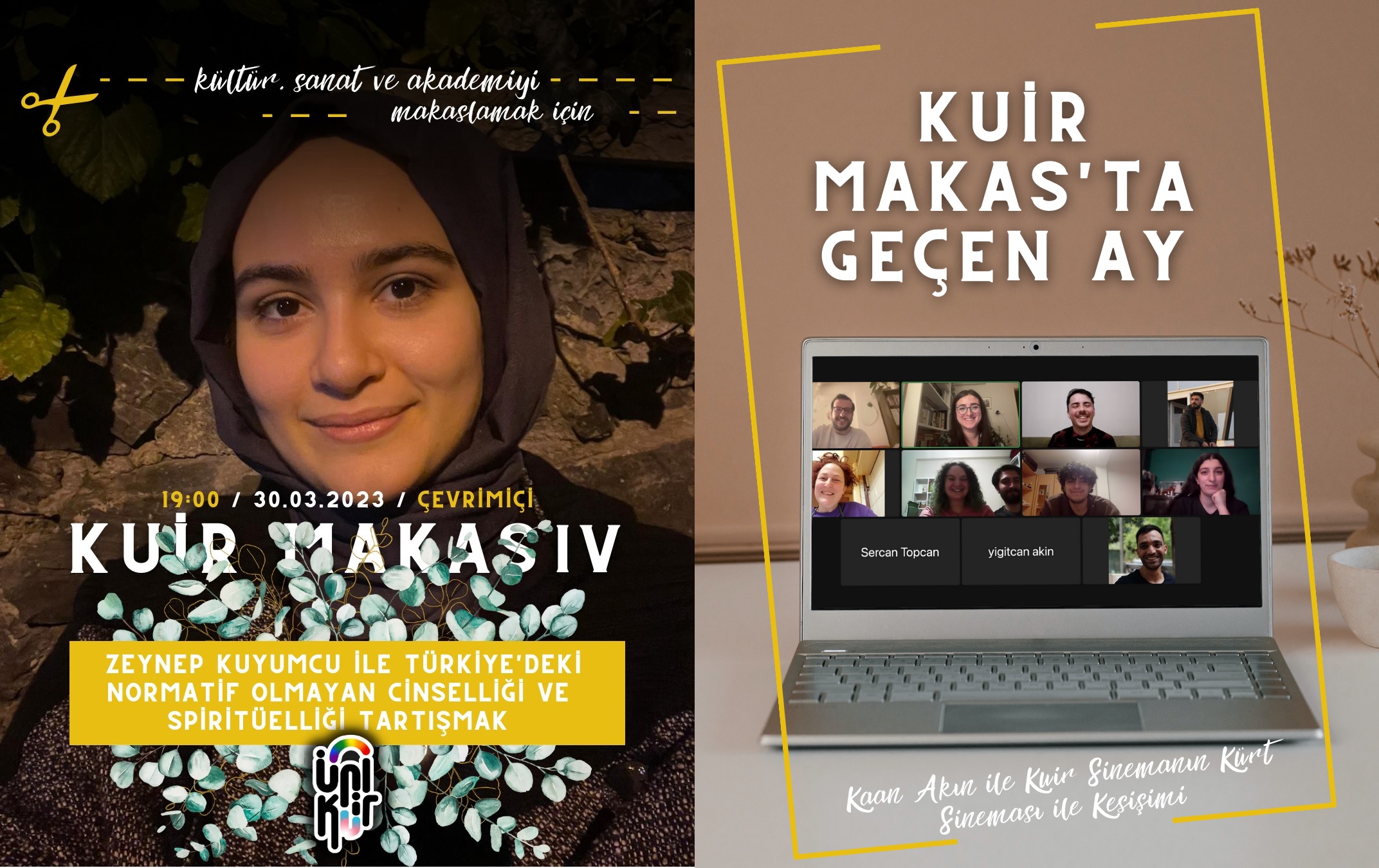 Kuir Makas IV: Zeynep Kuyumcu ile Türkiye'deki Normatif Olmayan Cinselliği ve Spiritüelliği Tartışmak | Kaos GL - LGBTİ+ Haber Portalı Haber