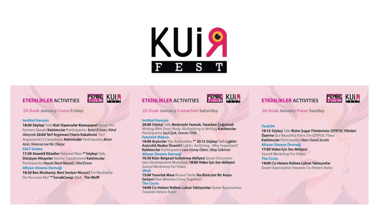 KuirFest’in etkinliklerini gördünüz mü? | Kaos GL - LGBTİ+ Haber Portalı