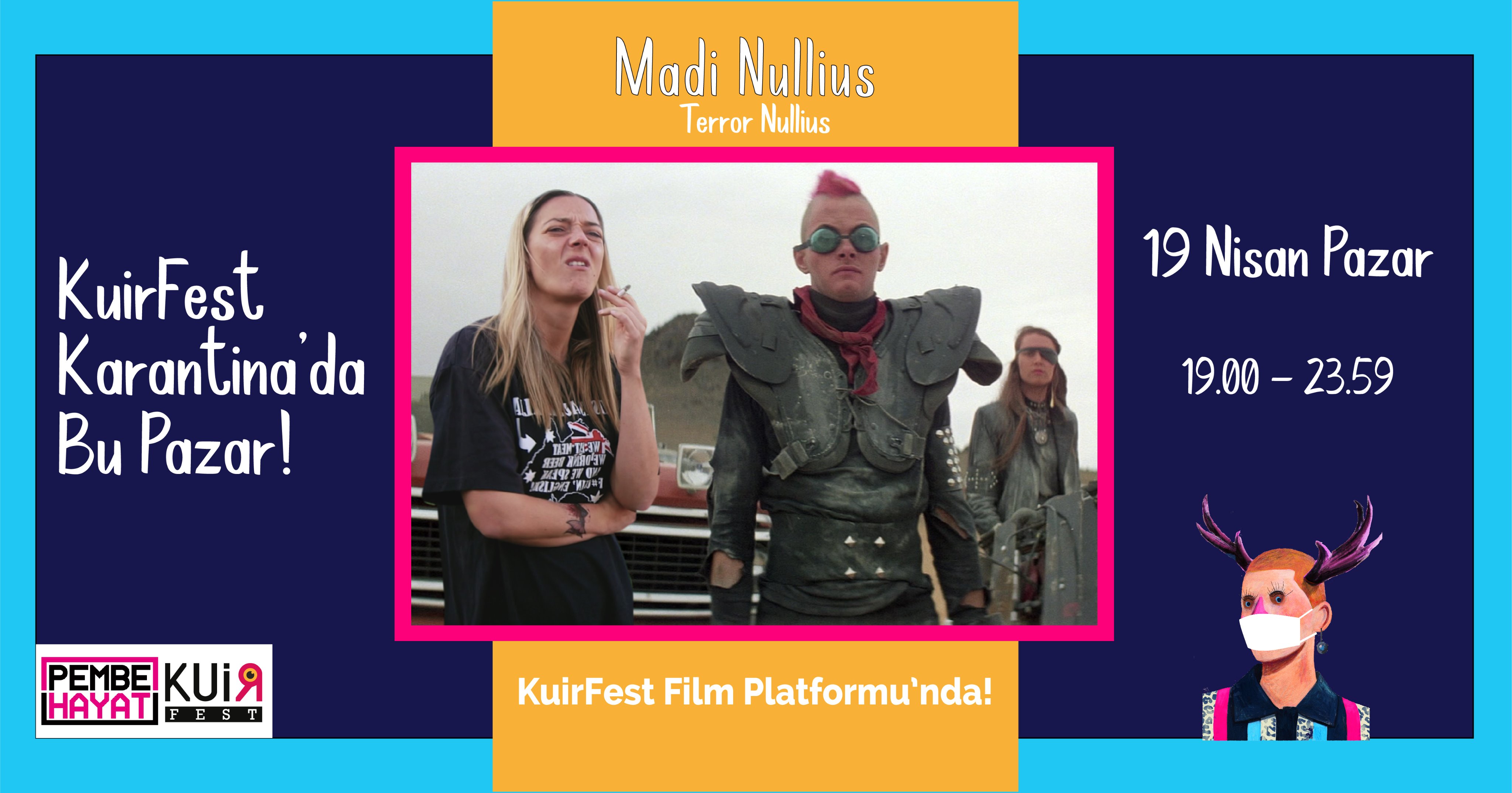 KuirFest Karantina’da bu hafta: Madi Nullius | Kaos GL - LGBTİ+ Haber Portalı Haber