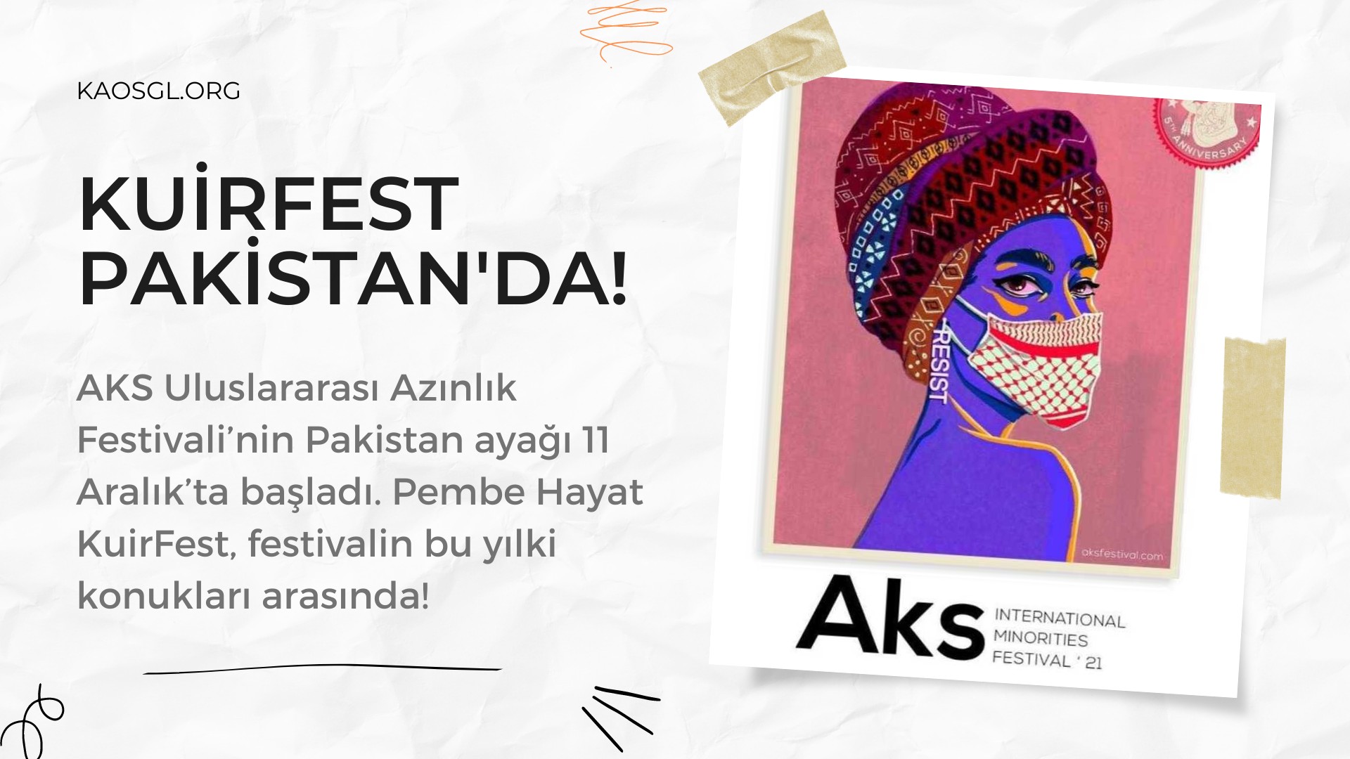 Kuirfest Pakistan’da! | Kaos GL - LGBTİ+ Haber Portalı Haber