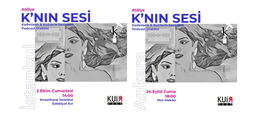 KuirFest’ten “Kadınların & Kuirlerin Sesinden Podcast Üretimi “ atölyesi | Kaos GL - LGBTİ+ Haber Portalı Haber