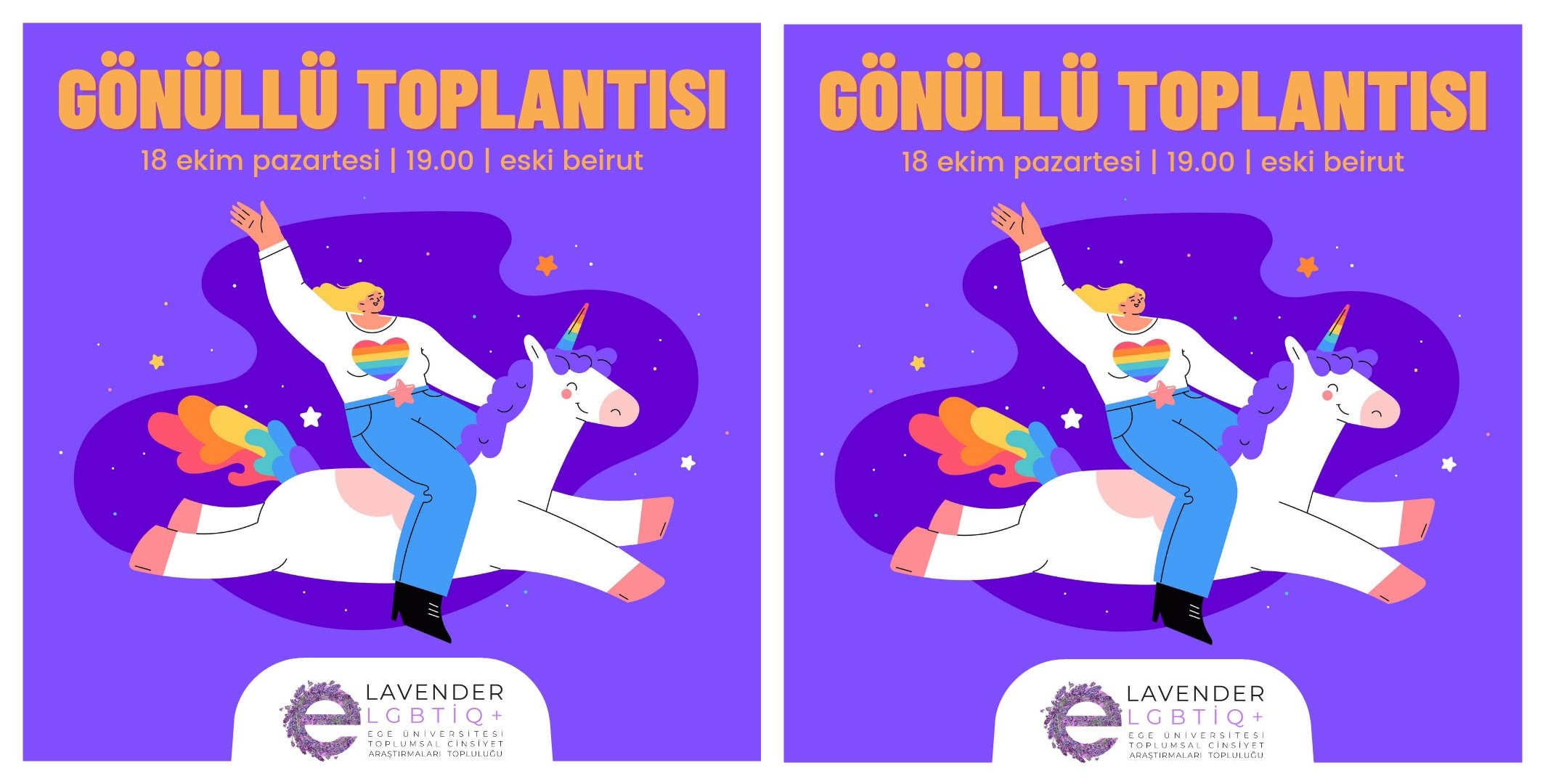 Lavender dönemin ilk toplantısına çağırıyor Kaos GL - LGBTİ+ Haber Portalı