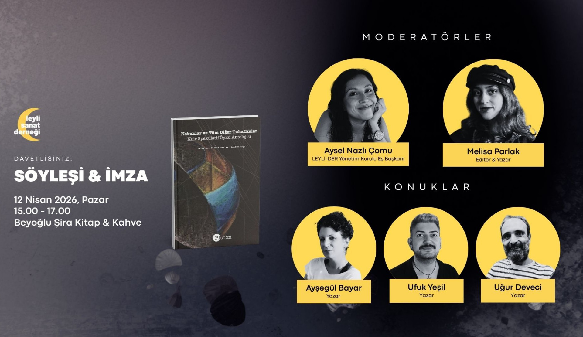 Leyli Sanat Derneği’nden söyleşi: “Kabuklar ve Tüm Diğer Tuhaflıklar” | Kaos GL - LGBTİ+ Haber Portalı