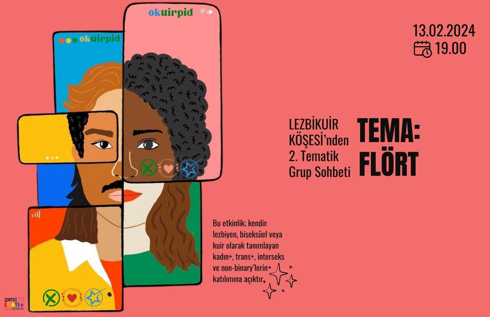 LezBiKuir Köşesi’nin ikinci sohbeti yarın | Kaos GL - LGBTİ+ Haber Portalı Haber