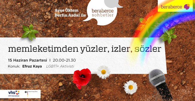 LGBTİ+ aktivisti Efruz Kaya beraberce sohbetlerde! | Kaos GL - LGBTİ+ Haber Portalı Haber