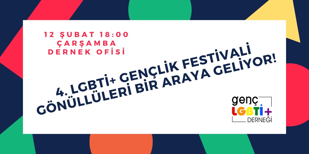 LGBTİ+ Gençik Festivali’nin gönüllüsü olmak ister misiniz? Kaos GL - LGBTİ+ Haber Portalı