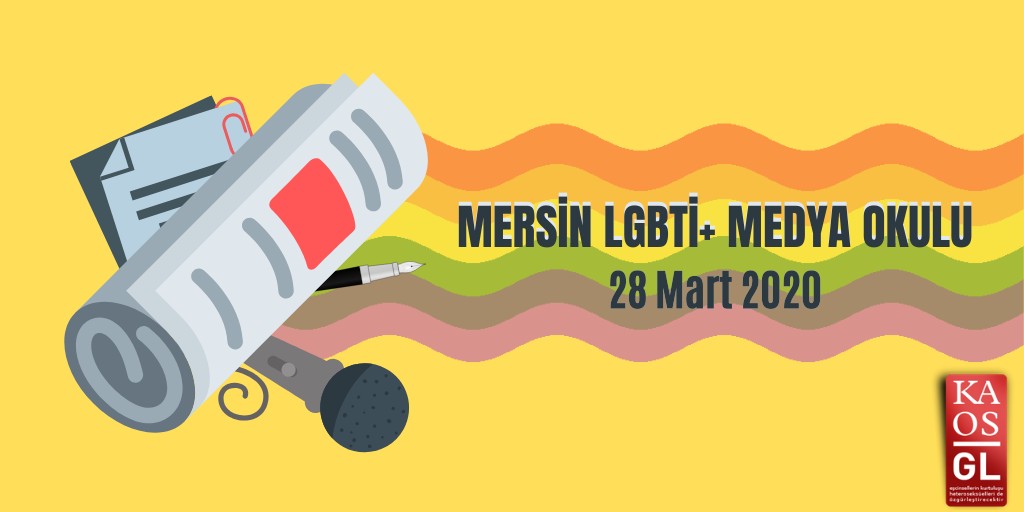 LGBTİ+ Medya Okulu Mersin’e geliyor! | Kaos GL - LGBTİ+ Haber Portalı Haber