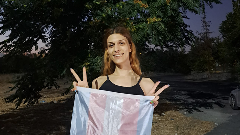 LGBTI+ rights activist İris Mozalar was released | Kaos GL - News Portal for LGBTI+ News