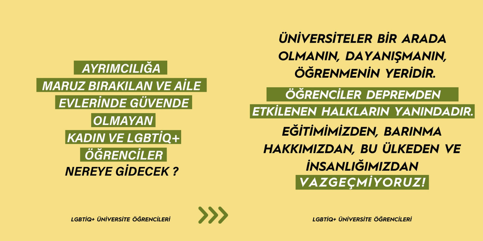 LGBTİQ+ üniversite öğrencileri: Yurtlar çözüm değil! | Kaos GL - LGBTİ+ Haber Portalı Haber