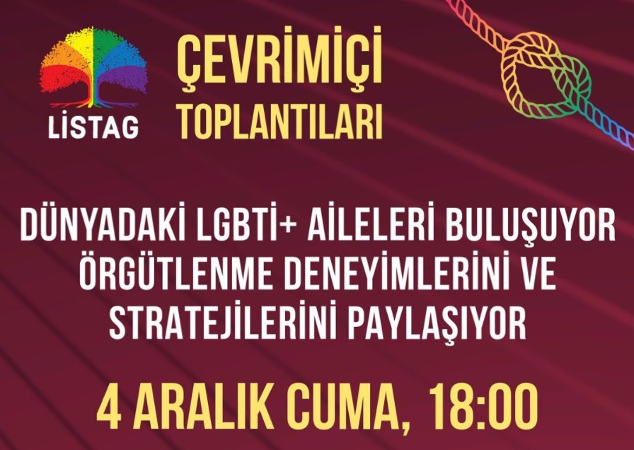 LİSTAG’dan LGBTİ+ aile grupları buluşması Kaos GL - LGBTİ+ Haber Portalı