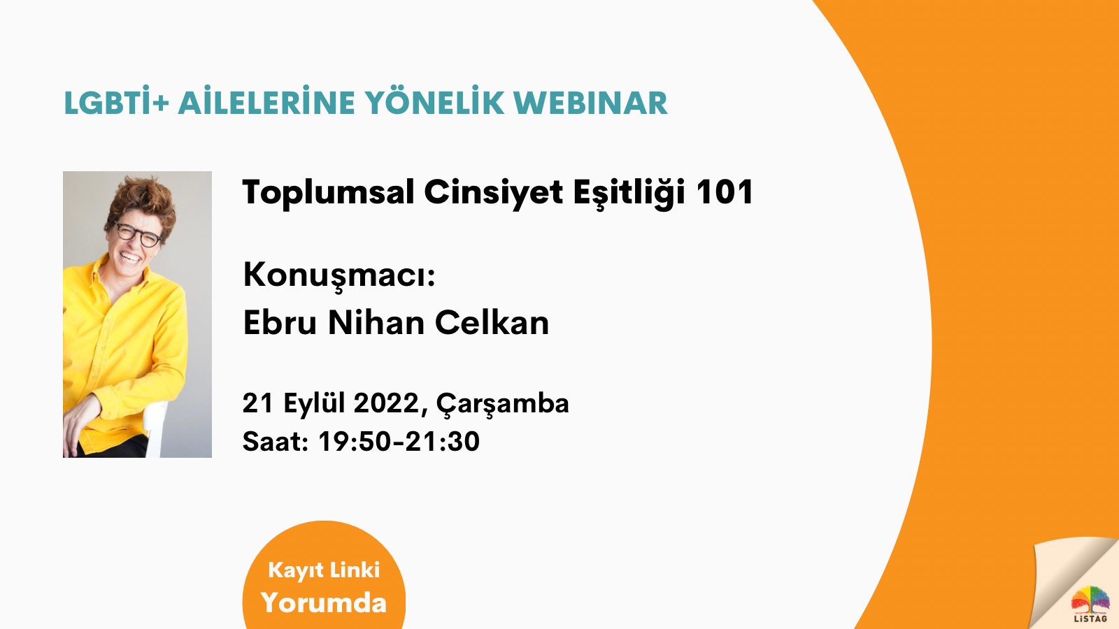 LİSTAG’dan “Toplumsal Cinsiyet ve Eşitlik 101” Kaos GL - LGBTİ+ Haber Portalı
