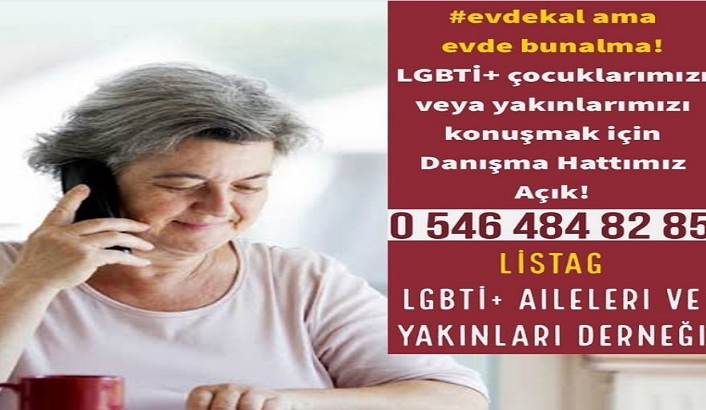 LİSTAG: Evde kal ama evde bunalma!” | Kaos GL - LGBTİ+ Haber Portalı