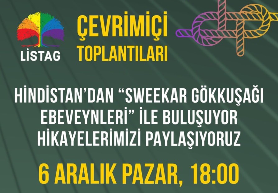 LİSTAG ve Sweekar Gökkuşağı Ebeveynleri buluşacak | Kaos GL - LGBTİ+ Haber Portalı Haber