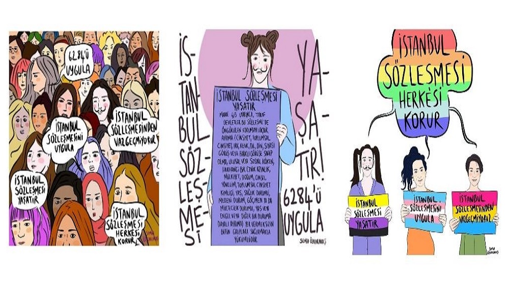 Lubunya Çizgiler: İstanbul Sözleşmesi'nden vazgeçmiyoruz! Kaos GL - LGBTİ+ Haber Portalı