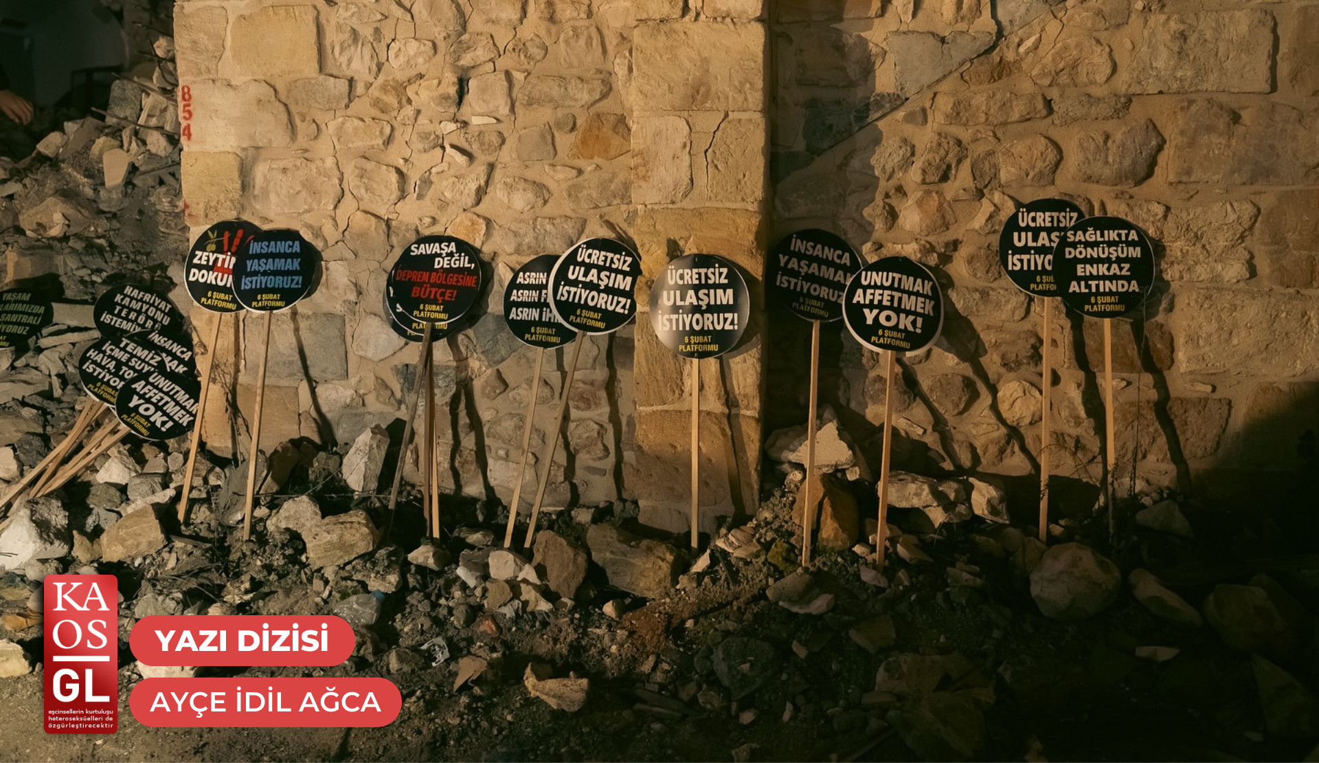 Lubunya Hikayeler: Depremin gölgesinde umudu yeniden inşa etmek | Kaos GL - LGBTİ+ Haber Portalı Haber