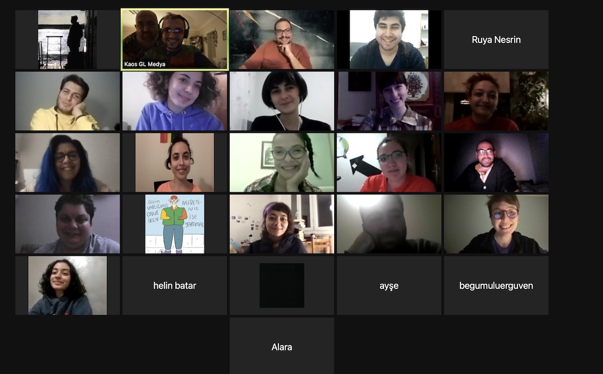 Medya Okulu’nda ikinci hafta: İlk ödevler tamamlandı | Kaos GL - LGBTİ+ Haber Portalı