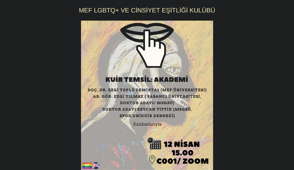 MEF Üniversitesi’nde akademide kuir temsil konuşulacak | Kaos GL - LGBTİ+ Haber Portalı Haber