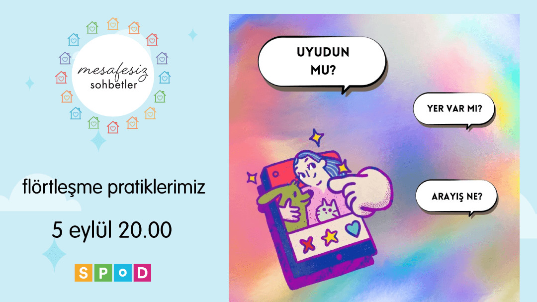 Mesafesiz Sohbetler’de bu hafta: Flört pratiklerimiz | Kaos GL - LGBTİ+ Haber Portalı Haber