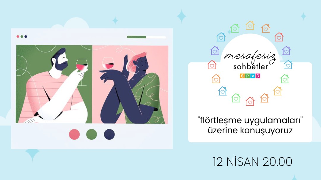 Mesafesiz Sohbetler’de bu hafta: Flörtleşme uygulamaları | Kaos GL - LGBTİ+ Haber Portalı Haber