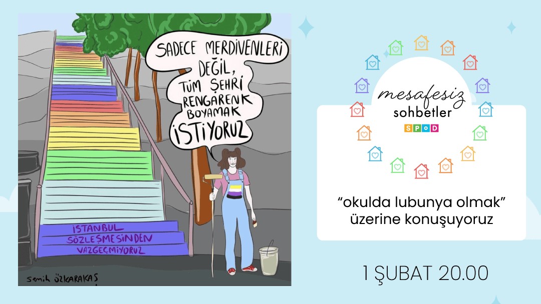 Mesafesiz Sohbetler’de bu hafta: Okulda lubunya olmak | Kaos GL - LGBTİ+ Haber Portalı Haber