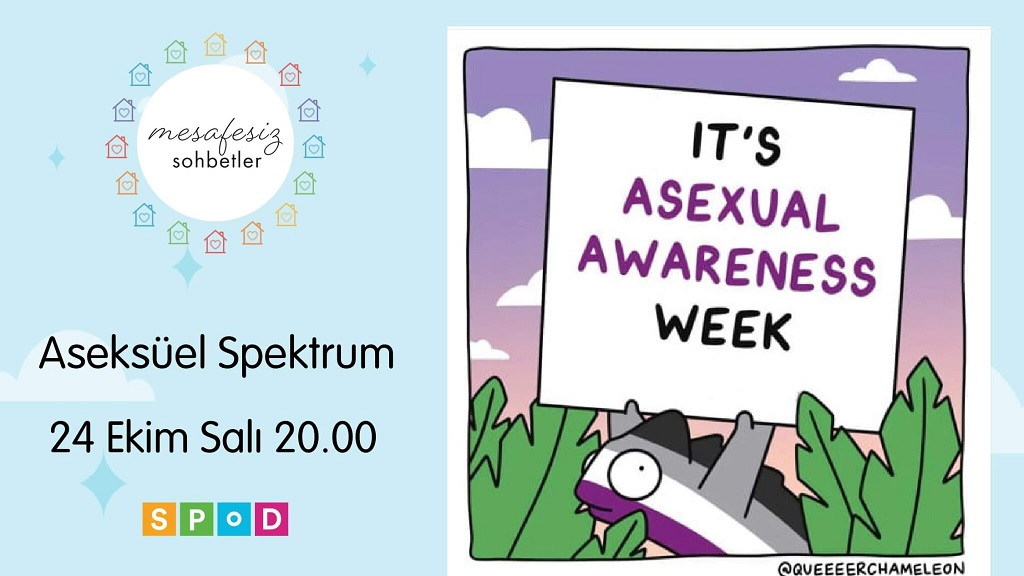 Mesafesiz Sohbetler’de önümüzdeki hafta: Aseksüel Spektrum Kaos GL - LGBTİ+ Haber Portalı