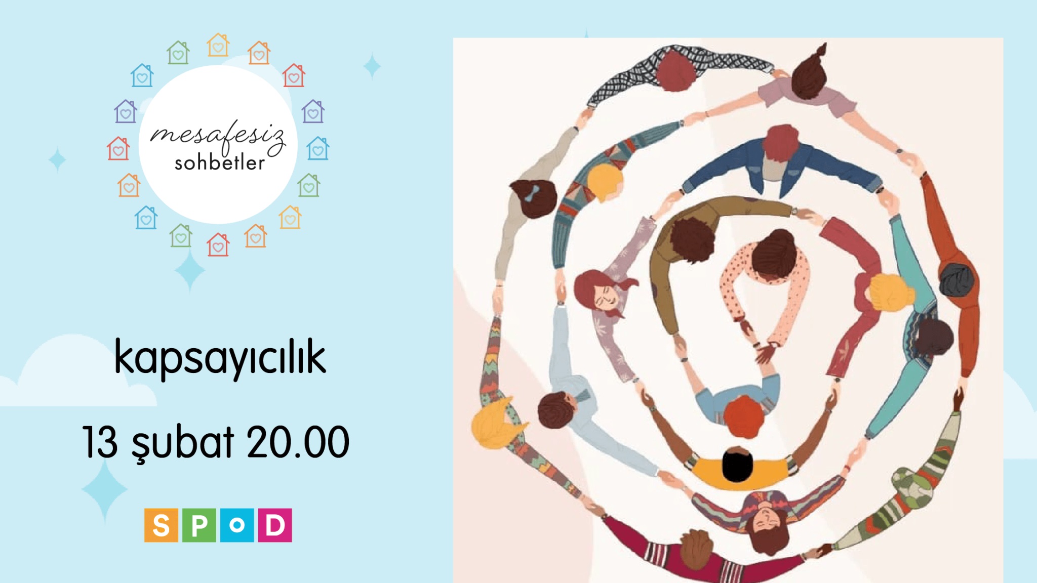 Mesafesiz Sohbetler’de önümüzdeki hafta: Kapsayıcılık | Kaos GL - LGBTİ+ Haber Portalı Haber