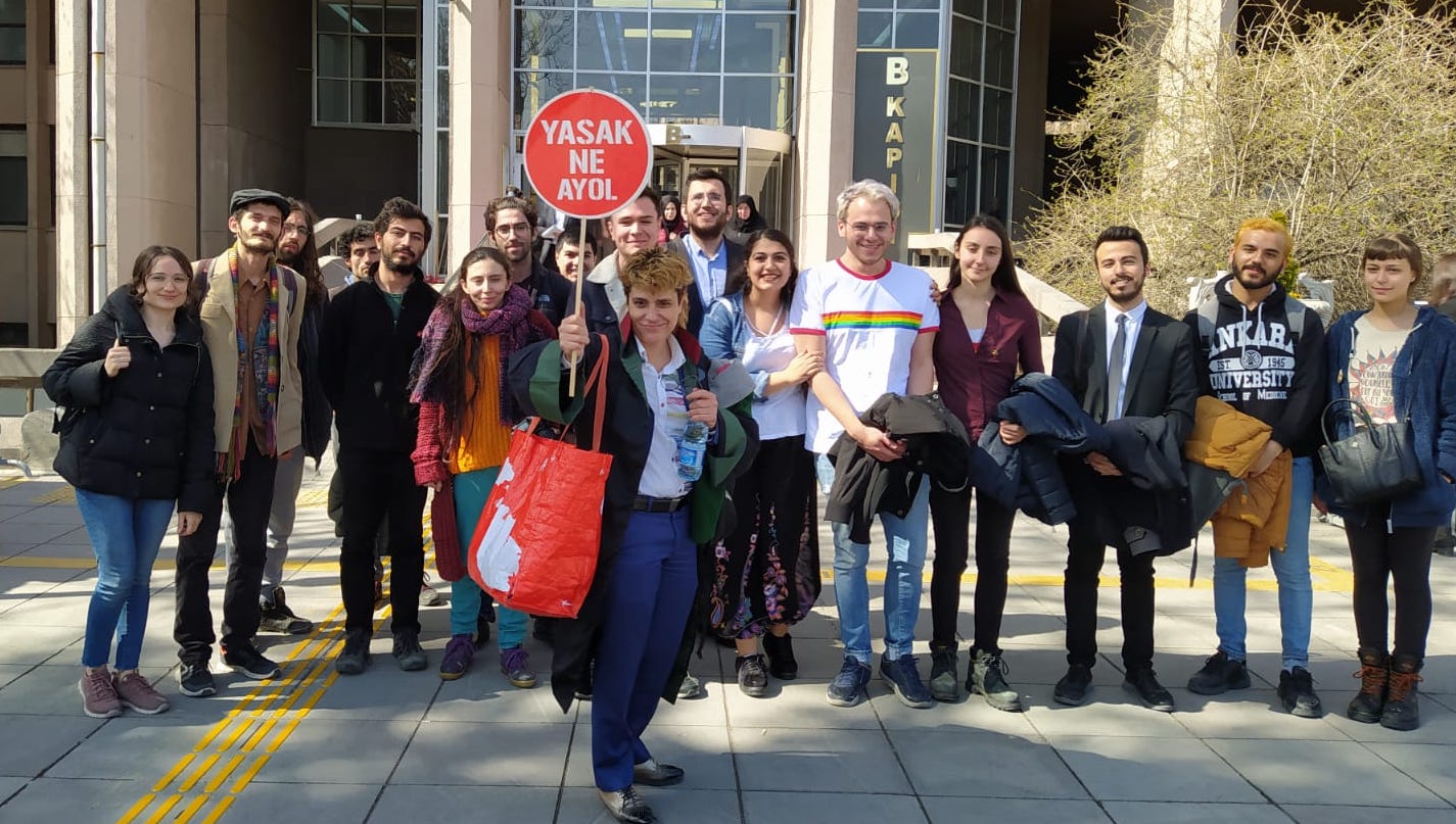 METU Pride March trials: Our students were beaten but now they are on trial! | Kaos GL - News Portal for LGBTI+
