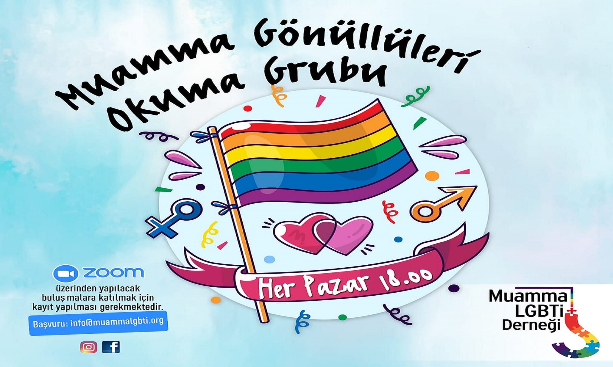 Muamma Gönüllüleri Okuma Grubu buluşmaya başlıyor | Kaos GL - LGBTİ+ Haber Portalı Haber
